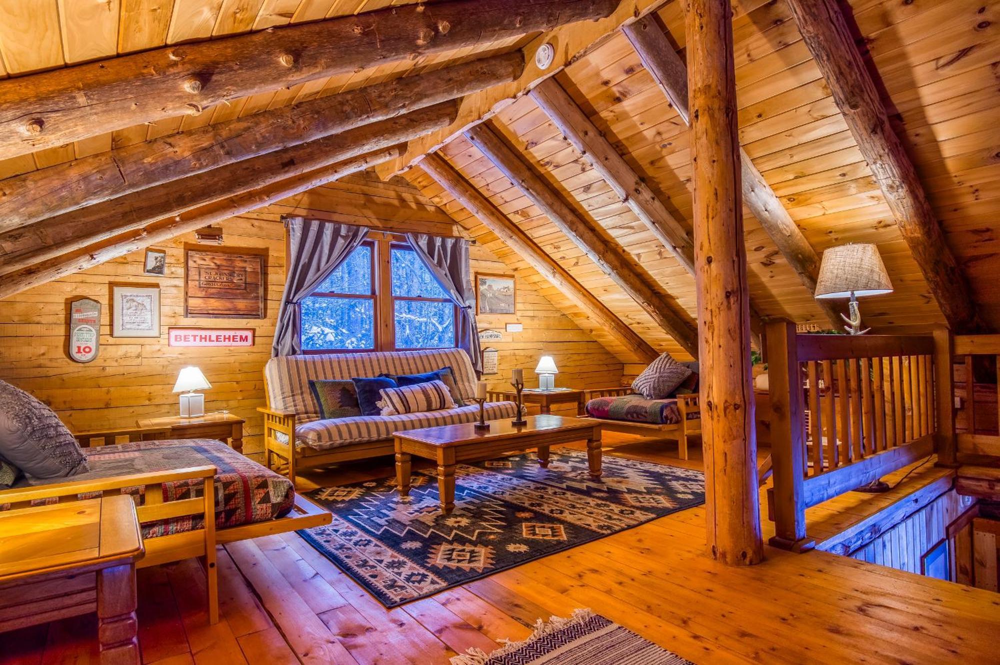 Family-Focused & Pet-Friendly Log Cabin With 4Br 2Ba Sleeps 10 伯利恒 外观 照片